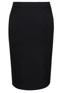 Юбка карандаш 2479ЮПА, чёрный #454Ч012479ЮП