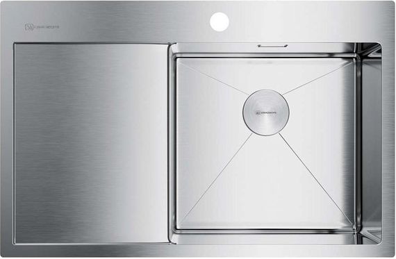 Мойка Akisame 78-IN-R нерж.сталь/нержавеющая сталь(арт.4973061)