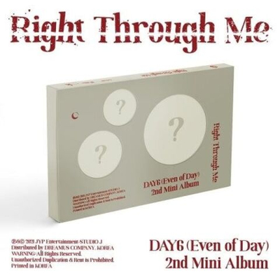 Альбом Day6 (EVEN OF DAY) - RIGHT THROUGH ME 2nd Mini Album