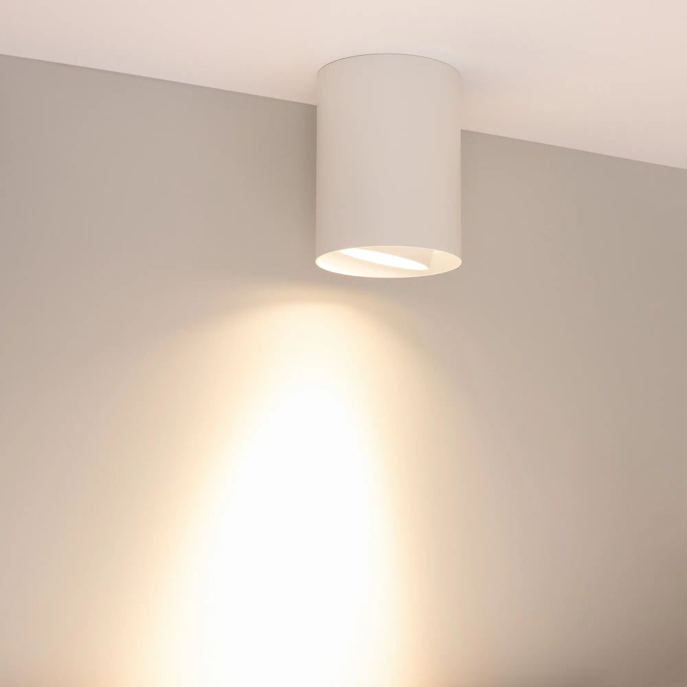 Светильник SP-FOCUS-R110-18W Warm3000 (WH, 15 deg, 230V) (Arlight, IP54 Металл, 5 лет) 054843