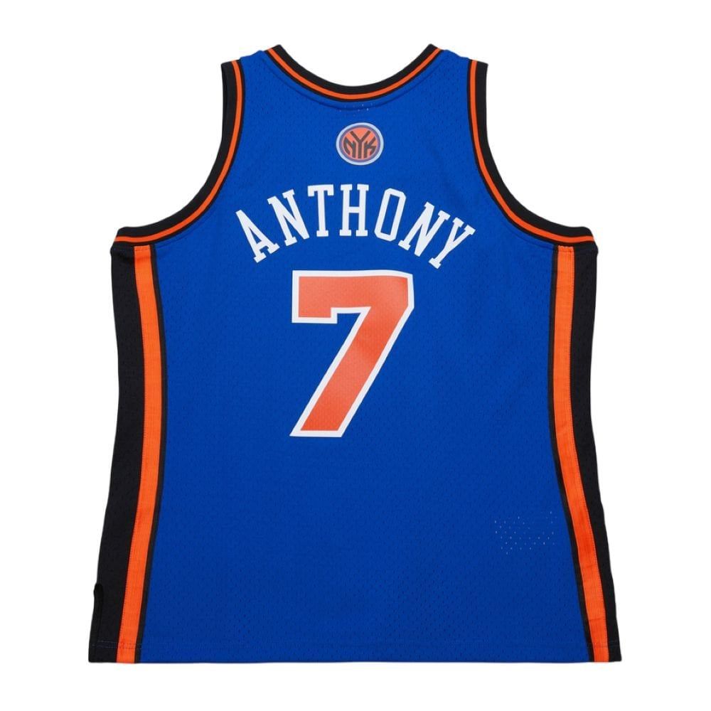 Баскетбольная мужская джерси Mitchell&Ness NBA Dark Jersey New York Knicks Carmelo Anthony #7 Баскетбольная мужская джерси Mitchell&Ness NBA Dark Jersey New York Knicks Carmelo Anthony #7