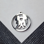 Знаки зодиаков, подвески сталь, р-р 20×17.5мм, штучно