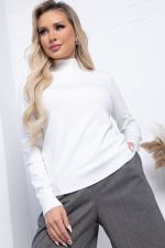 Водолазка Осенняя история (белая) Б14540-20М LT Collection