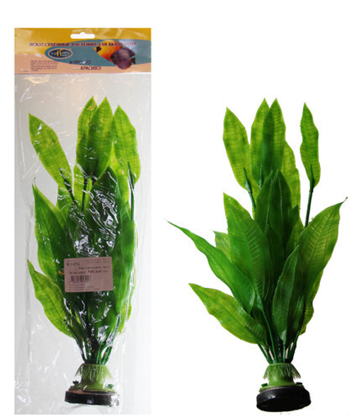Растение пластиковое "Биодизайн" Эхинодорус, 40см.