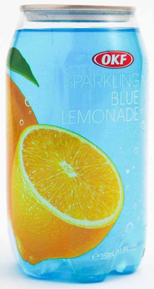 Газированный напиток OKF Sparkling Lemonade Blue &quot;Синий Лимонад&quot; 0.35л - 24шт