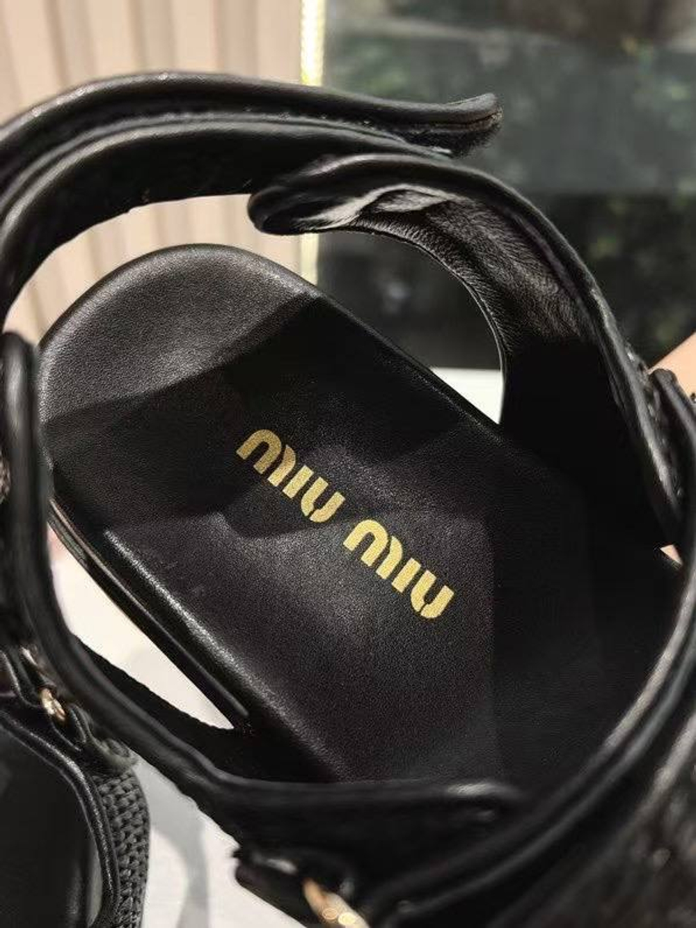 Сандалии MIU MIU