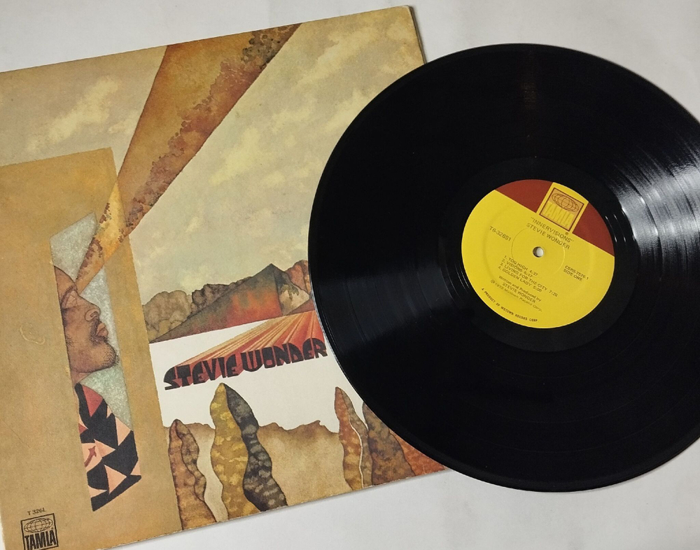 Винтажная виниловая пластинка LP Stevie Wonder Innervisions (USA 1976)