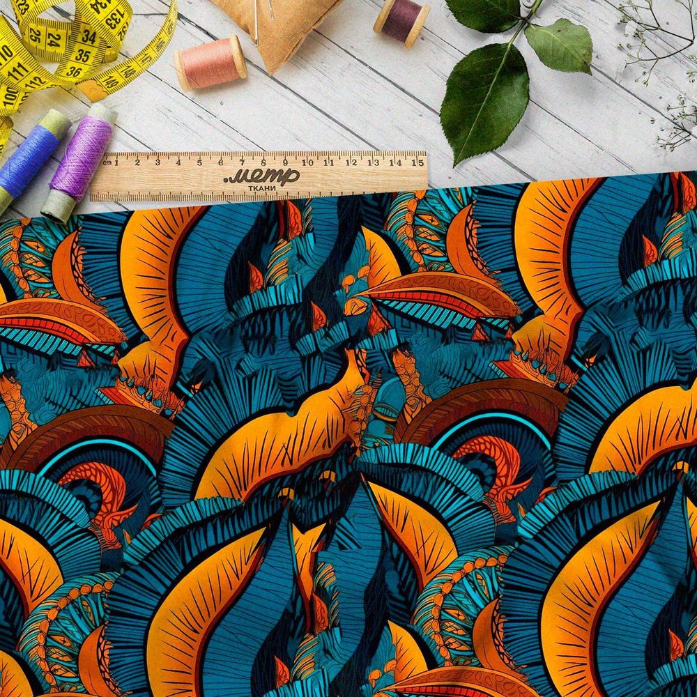 Ткань премиум Оксфорд 600D чарующие волшебства