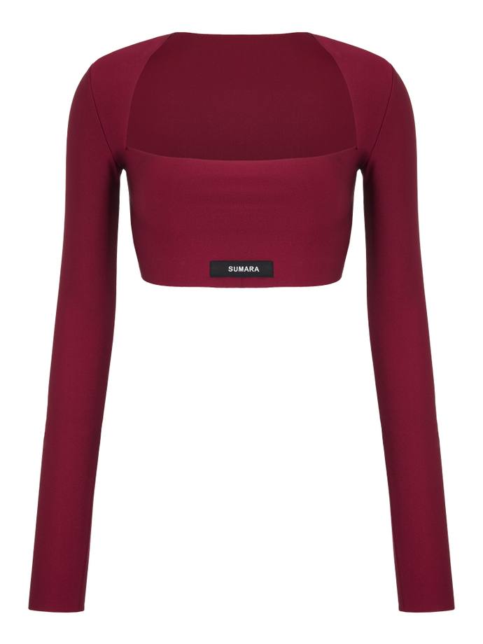 Топ укороченный из бифлекса shine