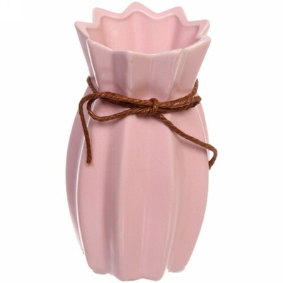 Ваза из керамики «Venera-Фантазия» 13*6*6см розовая