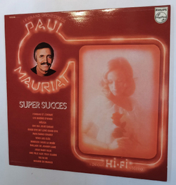 Винтажная виниловая пластинка Поль Мориа Le Grand Orchestre De Paul Mauriat Super Succes (France 1977)