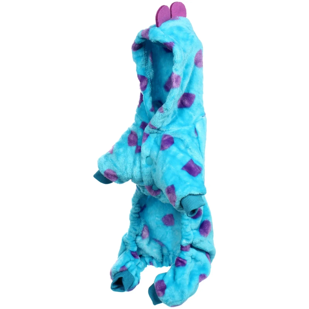 Комбинезон зимний для мелких и средних пород собак «DOG DINO», цвет голубой, размер М