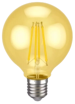 Лампа светодиодная G95 шар золото 8Вт 230В 2700К Е27 серия 360° IEK  LLF-G95-8-230-30-E27-CLG