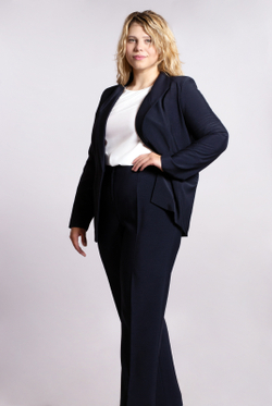 Жакет женский 3288АПА, Тёмно тёмно син #70ТТСи043288АПА