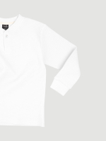 Лонгслив с застёжкой-планкой Mjölk White, уценка