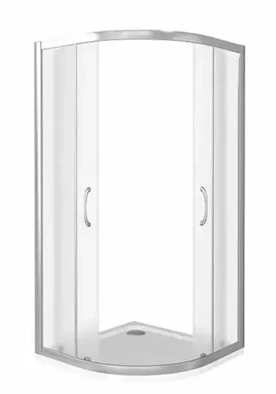 Душевой уголок Bas Latte R-90-G-WE 90*90*185 без поддона