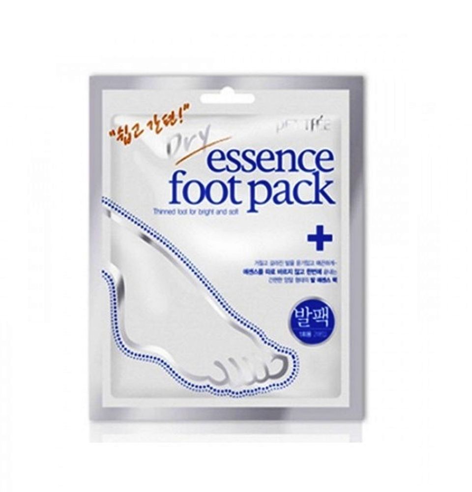 Маска-носочки для ног с сухой эссенцией Petitfee Dry Essence Foot Pack