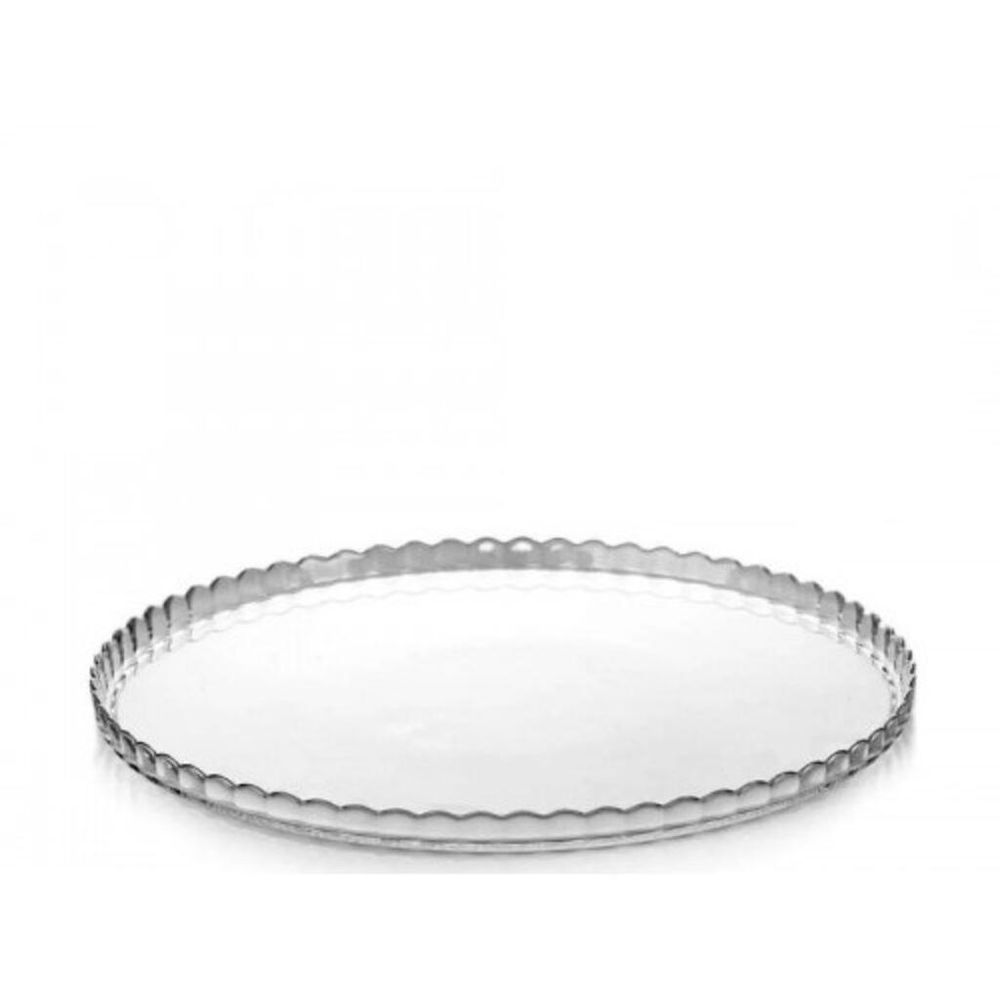 Блюдо для подачи d 24 см h1,6 см стекло "Патиссэри" Pasabahce [1]