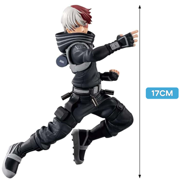 Фигурка My Hero Academia World Heroes Mission, Shoto Todoroki, 17 см / Фигурка по мотивам аниме "Моя геройская академия", Шото Тодороки, 17 см