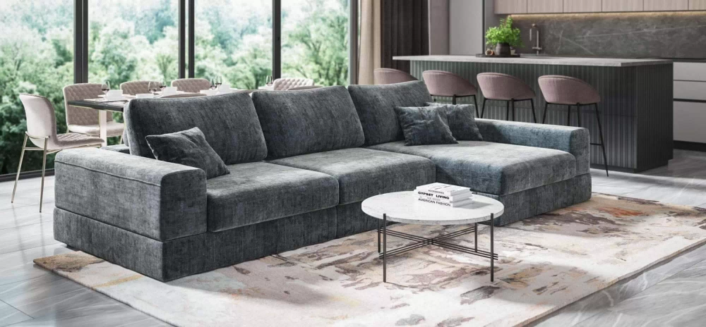 Босс Модуль подлокотник Шенилл Глосс карбон