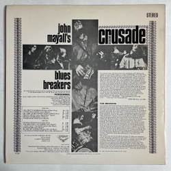 Винтажная виниловая пластинка LP John Mayall's Bluesbreakers Crusade (Japan 1978) (Obi)