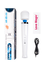 Вибромассажер Love Magic беспроводной белый 32 см