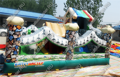 Коммерческий надувной батут "Терем" 6*6*4 м