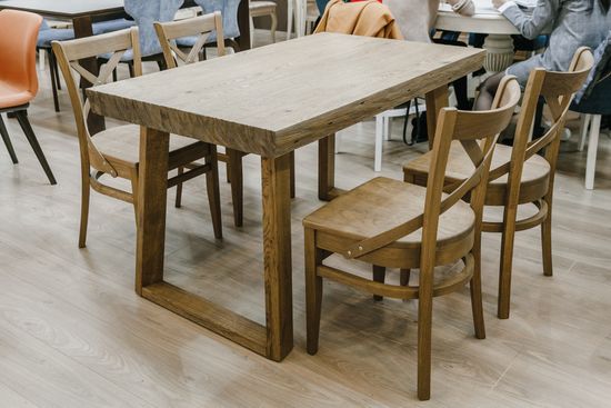 Стул Соло (дуб/тон 343/жесткое сиденье)