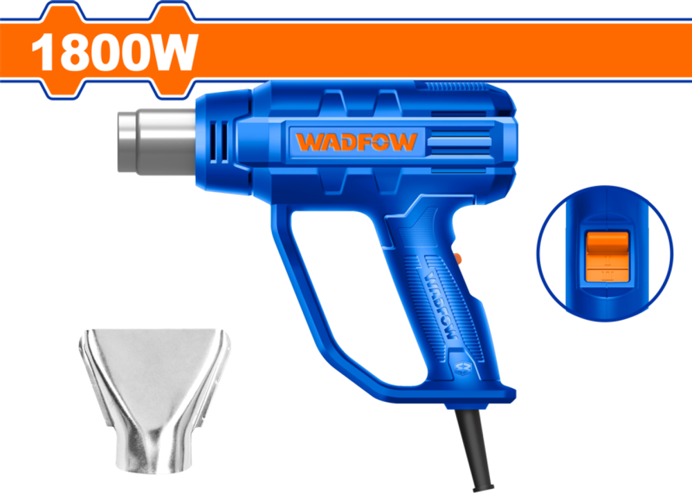 Фен технический 1800 Вт (10) WADFOW WHG1514