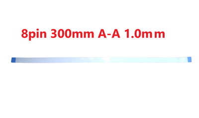 Шлейф FFC 8-pin Шаг 1.0mm Длина 30cm Прямой A-A AWM 20624 80C 60V VW-1
