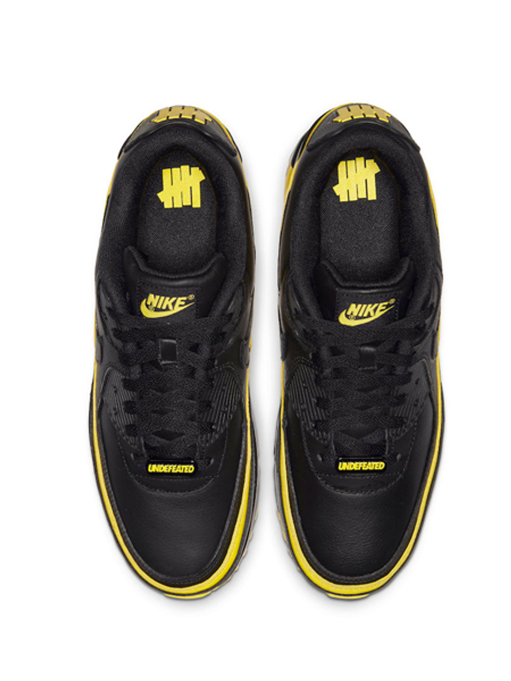 NIKE UNDEFEATED X AIR MAX 90 'BLACK OPTIC YELLOW' BLACK/OPTIC YELLOW CJ7197-00