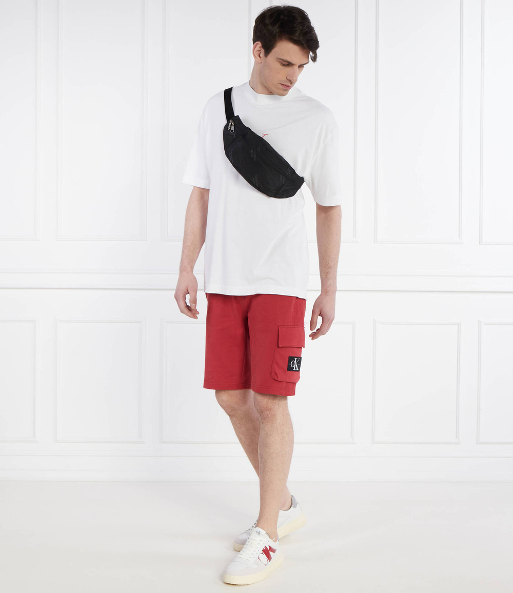 Шорты CALVIN KLEIN JEANS - бордовый(J30J325132)