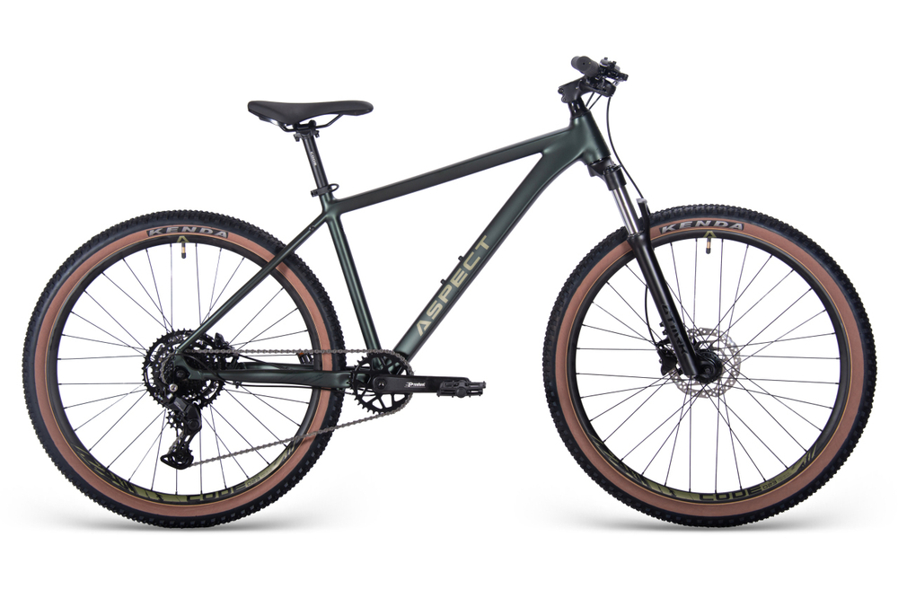 Велосипед Aspect COBALT PRO 27.5 (2025) (M (18"), Зеленый)