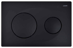 Комплект подвесной безободковый унитаз Azario Grado AZ-8010-1000+AZ-8200-0013+AZ-0046N-MB с микролифтом + система инсталляции с кнопкой смыва черный матовый