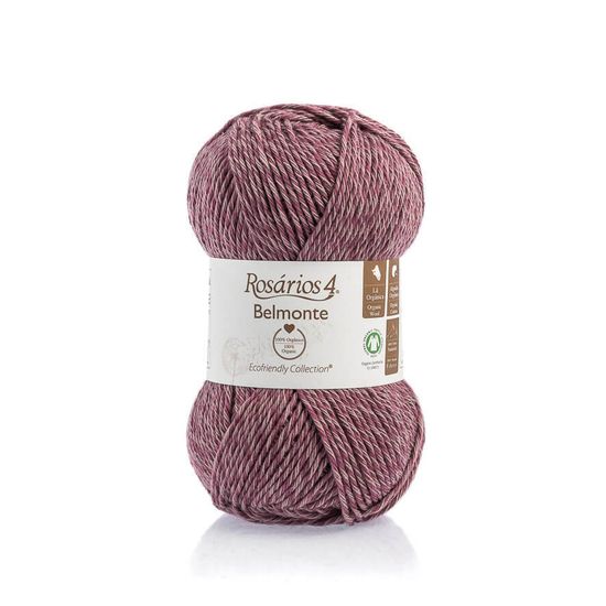 Пряжа ROSARIOS 4 Belmonte (50% органическая шерсть, 50% органический хлопок)