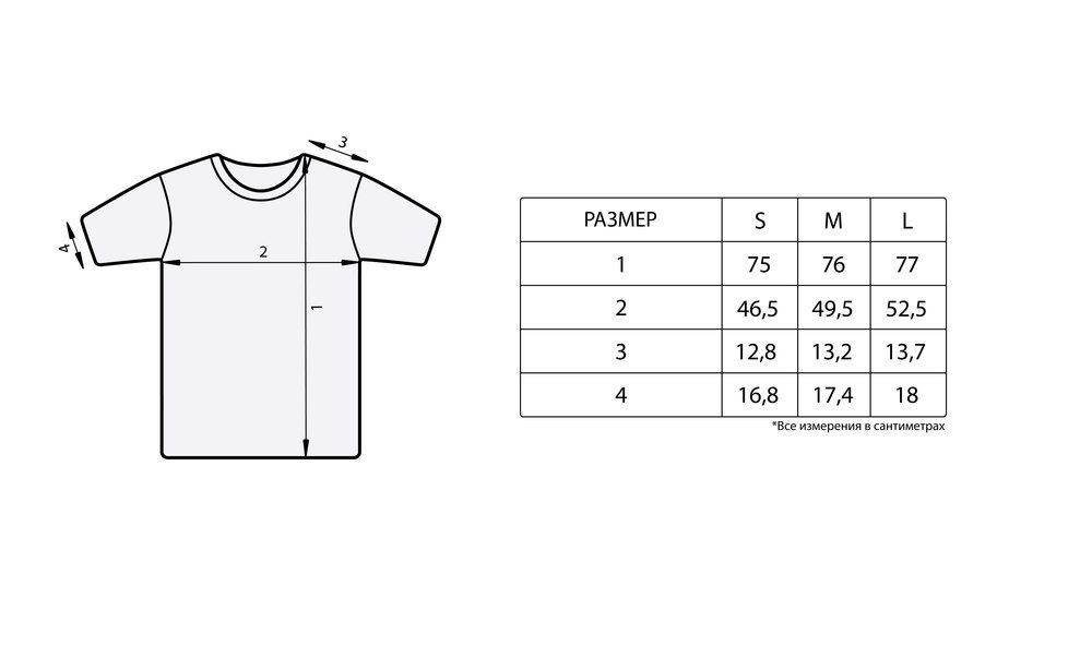 Футболка Keep Calm Белая