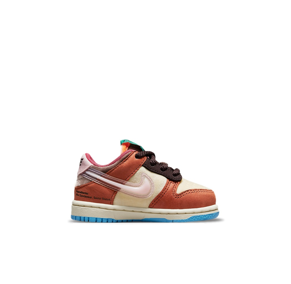 Детские кроссовки Nike x Social Status Dunk Low 'Chocolate Milk' DM3350-700