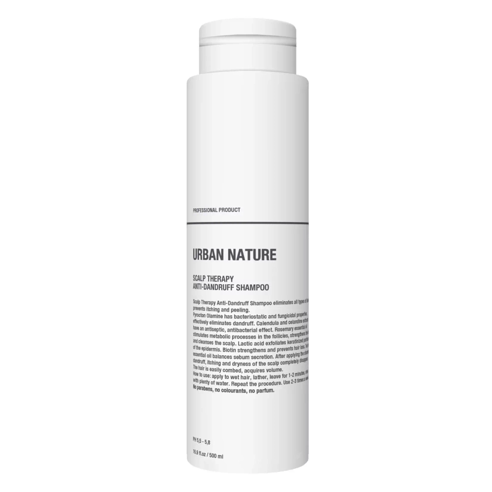 Шампунь для волос Urban nature scalp therapy antidandruff shampoo