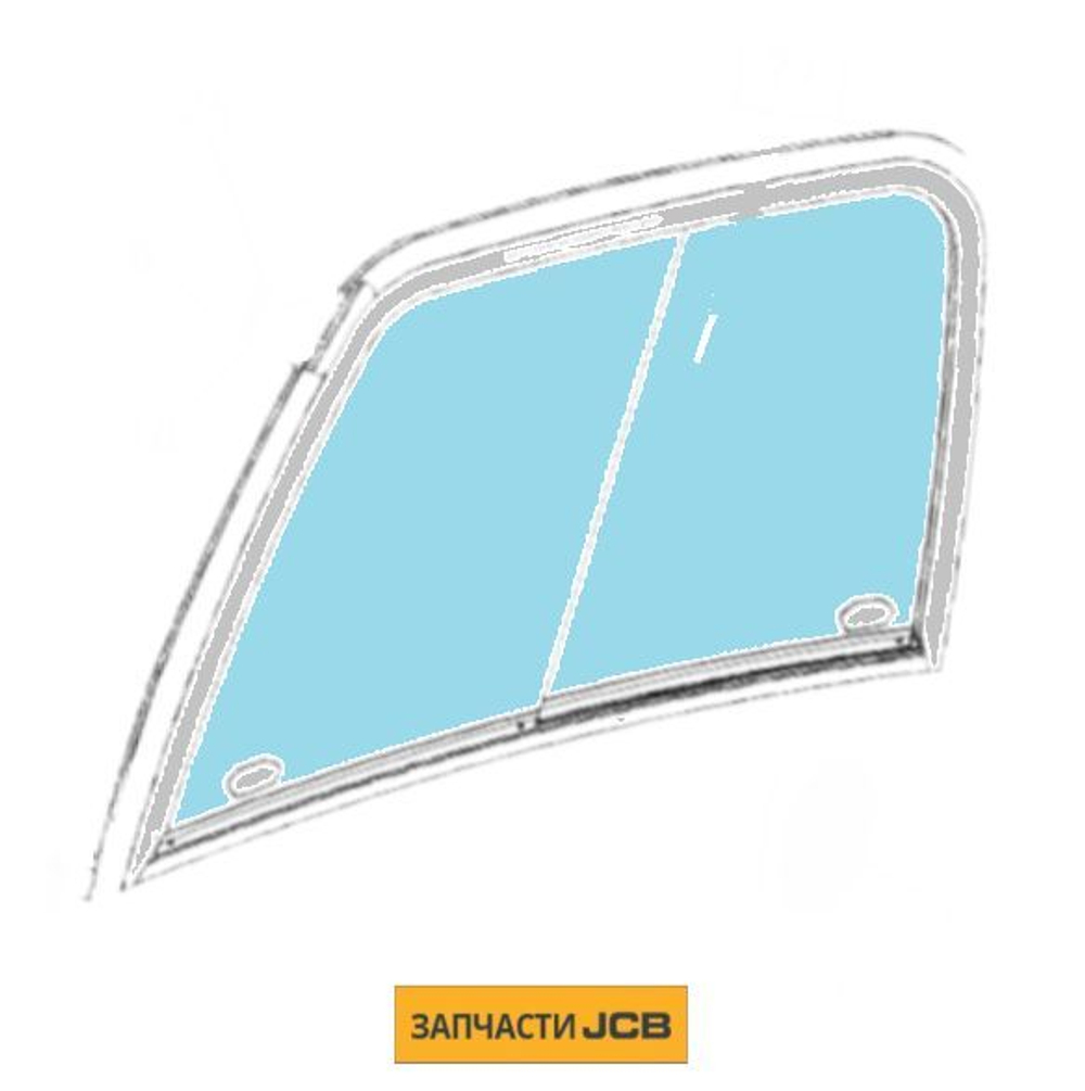 Стекло боковое JCB 332/A0258
