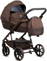 Детская коляска Tutis Viva 6 Plus Essential 3 в 1 с автокреслом Beno Beige 1612067 Espresso