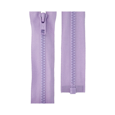 Молния Трактор  "GAMMA", 50 см, разъёмная, однозамковая, №163 сиреневый