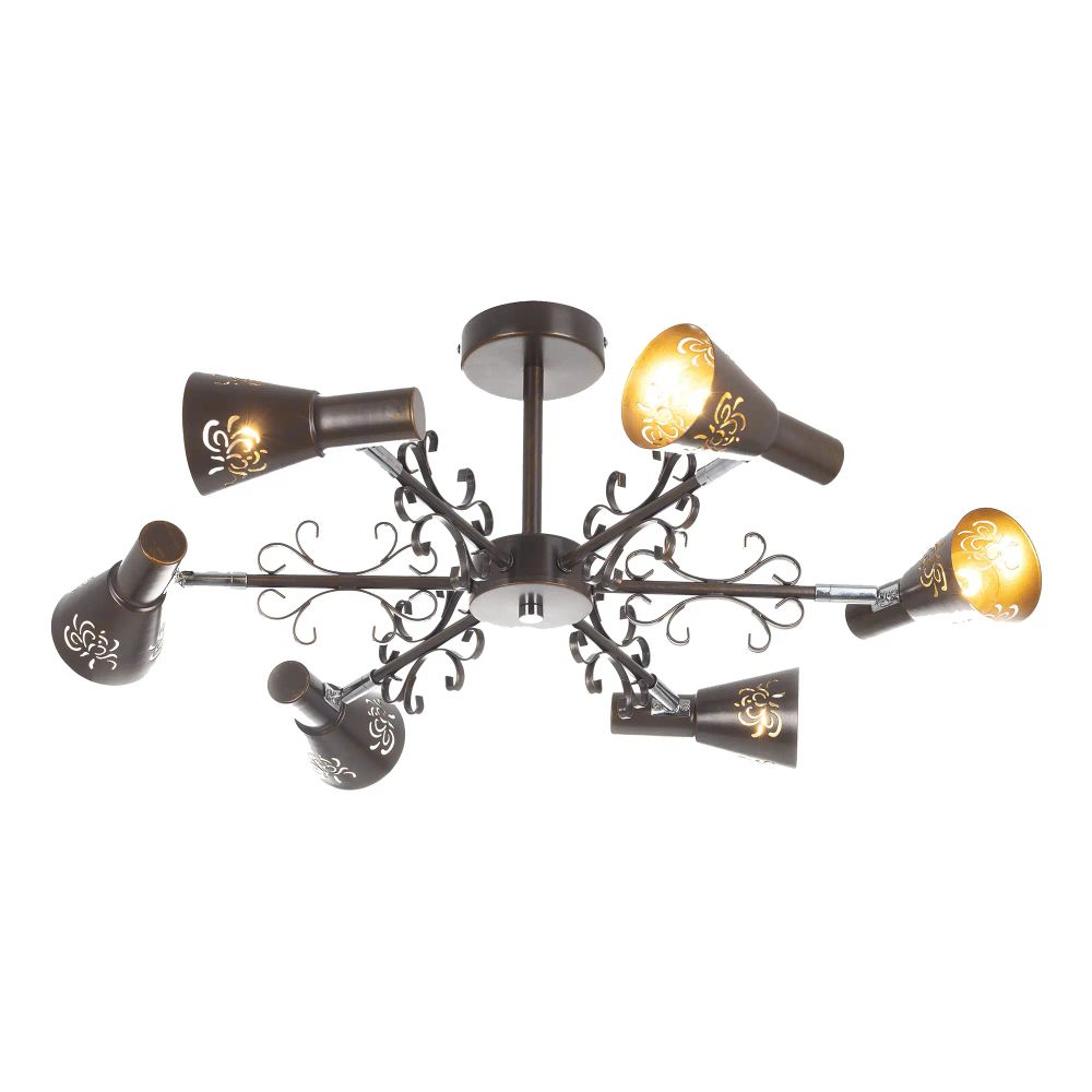 Citilux Дункан CL529161 Люстра на штанге Коричневая