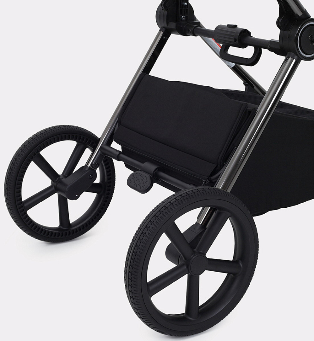 Детская коляска Rant Teo Black Chrome 2 в 1 Black