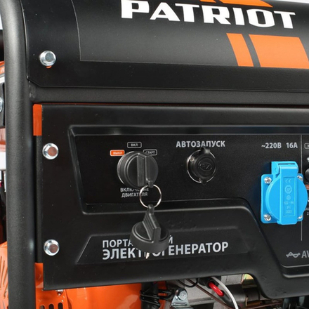 Генератор бензиновый Patriot GP 8210AE, 18 л.с.
