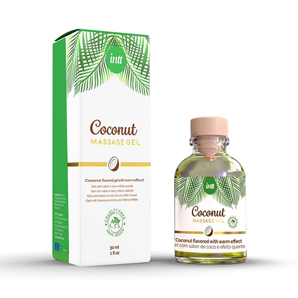 Массажный гель с ароматом кокоса INTT Coconut