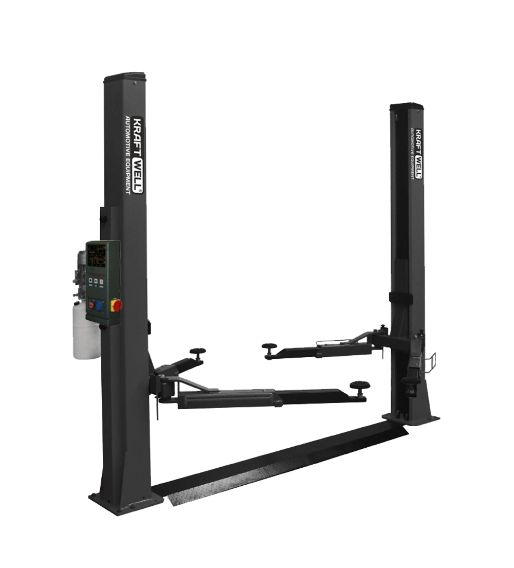 KraftWell KRW240EB Подъемник г/п 4 т. электростопора, пульт с розеткой