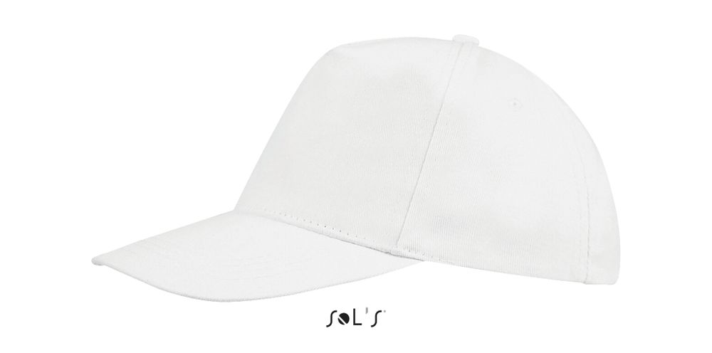 Кепка BUZZ с 5 клиньями Белый