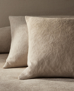 Zara Home наволочка декоративная из хлопка, серый · 5109/007