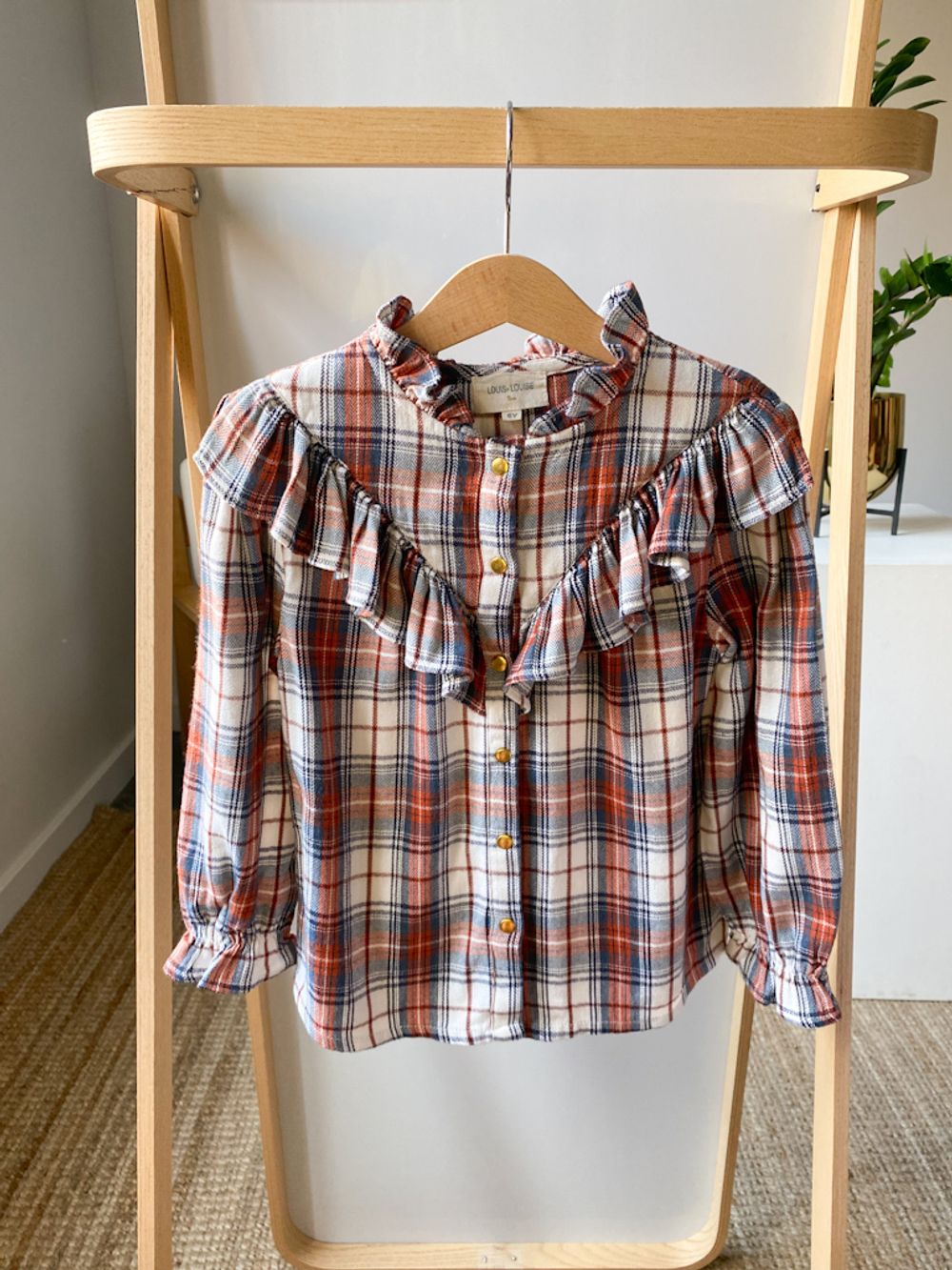 Хлопковая блузка Louis Louise, 116