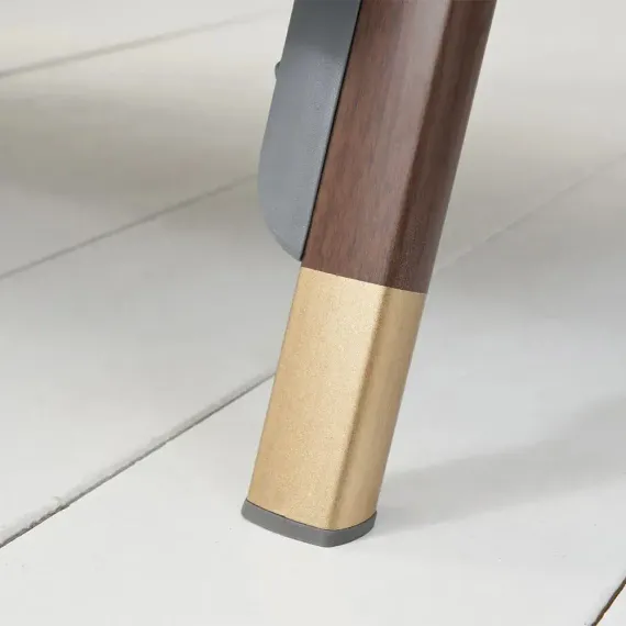 Колыбель приставная Tutti Bambini CoZee Luxe Walnut Slate с колесами